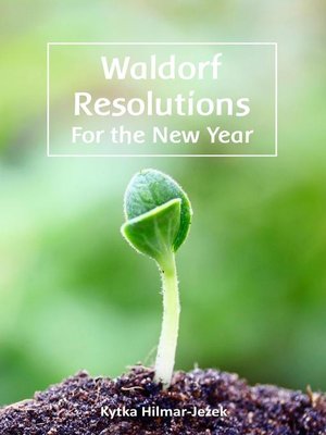 cover image of Waldorf Resolutions for the New Year